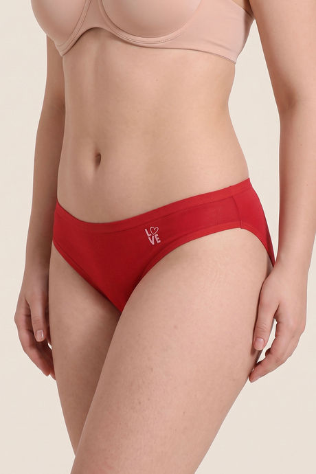 Zivame Regular Rise Full Coverage Bikini Panty (Pack of 3) - Multicolor — image 11